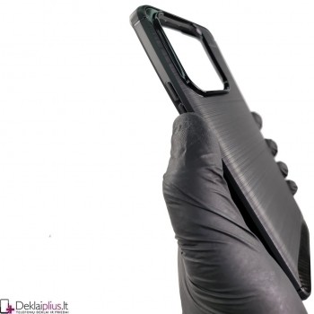 Carbon guminis dėklas - juodas (Xiaomi 13 Pro)